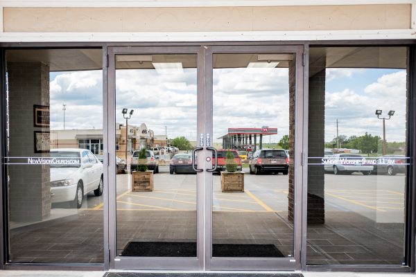 Main Lobby Entrance (double doors)